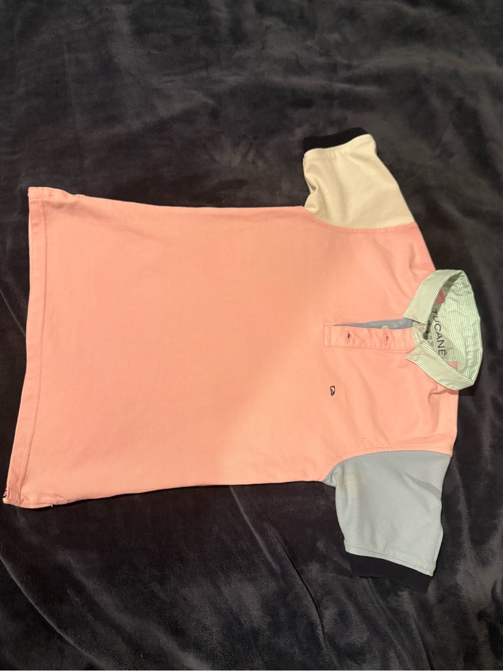 Tucané Men’s Color Block Polo Shirt – Size XS